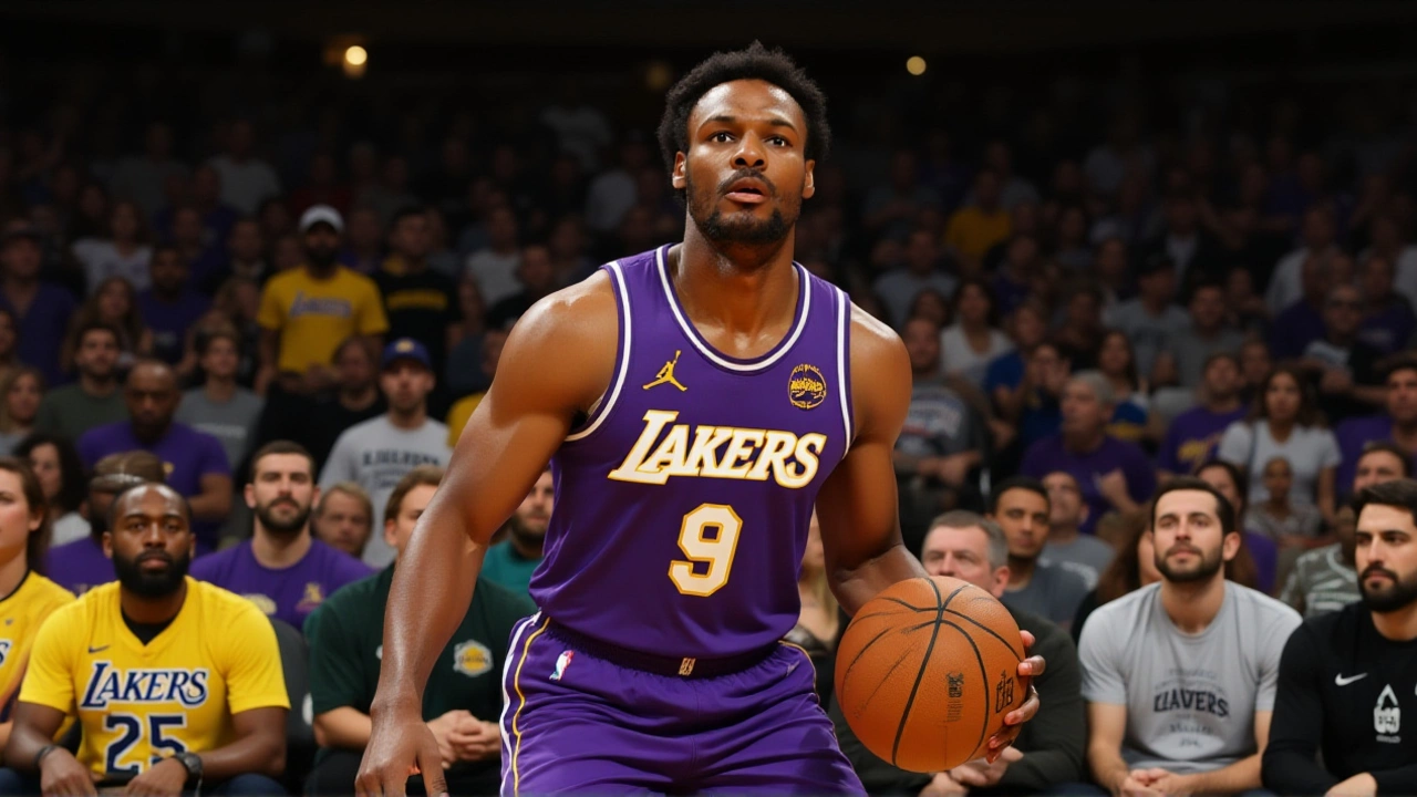 Bronny James' First Start Unleashes Adou Thiero's NBA Debut Points for Lakers